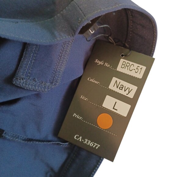 NEW! Navy Sz S Pants - Orange Fashion Village (4495) - Picture 4 of 7